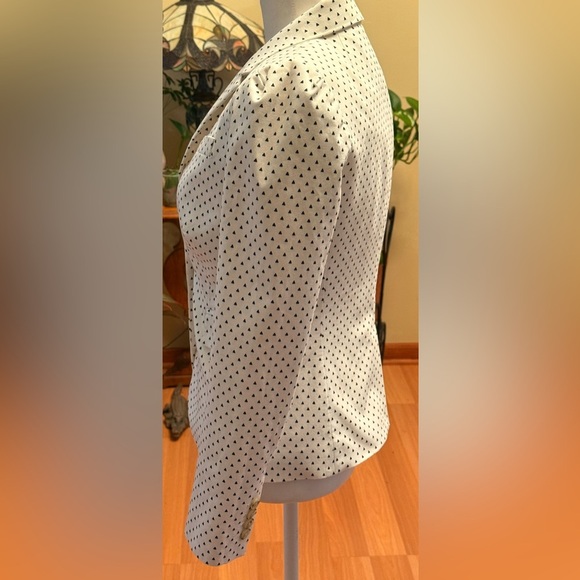 J. Crew White Polka Dot Blazer - Picture 5 of 16